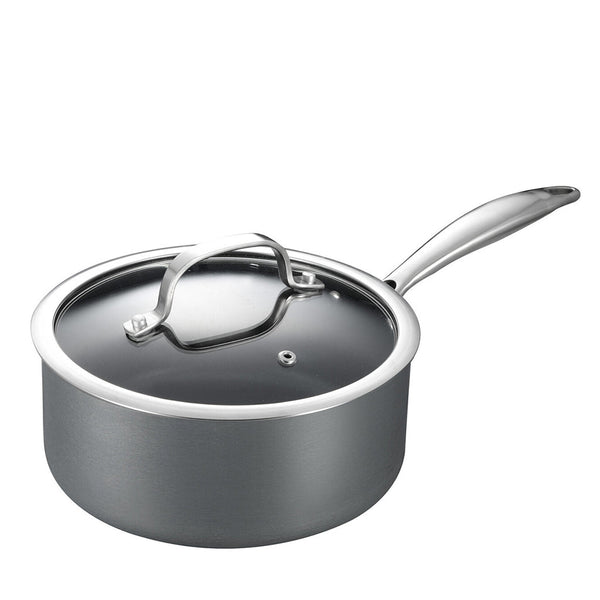 Healthy Choice 8 Piece Cookware Set With Non Stick Coating And Glass Lids Other Cookware