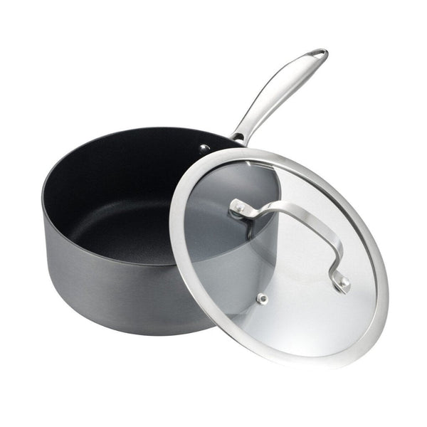 Healthy Choice 8 Piece Cookware Set With Non Stick Coating And Glass Lids Other Cookware