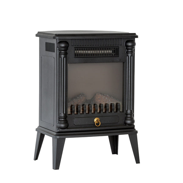 Electric Log Fireplace Heater With Overheat Protection Electric Fireplaces