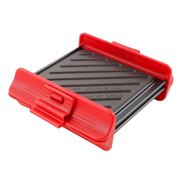Compact Microwave Sandwich Maker Non Stick Grill Plates For Quick Meals At Home Work Or Travel Grills & Sandwich Makers