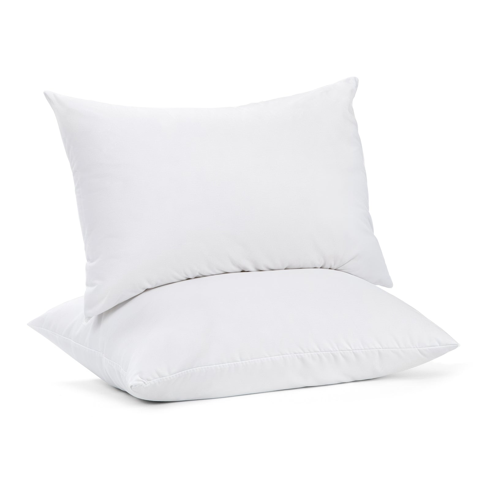 Hacienda 100% Cotton Pillow Cover With Poly Fill Hypoallergenic 2 Pack Pillow Cases