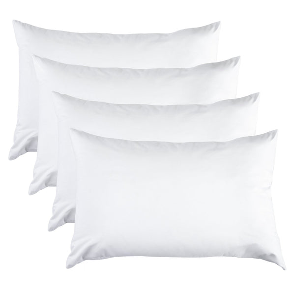 Hacienda 100 Percent Cotton Pillow Cover Set With Hypoallergenic Poly Fill Cooling Technology Pillow Cases