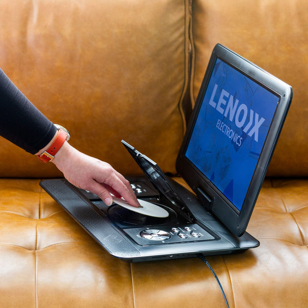 15.4" Swivel Portable Dvd Player & Screen Rechargeable Entertainment