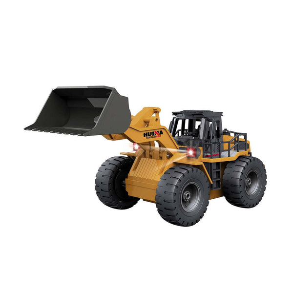 Remote Control Model Bulldozer Truck (Yellow) Driving Cab And Scoop Other Rc Model Vehicles & Kits