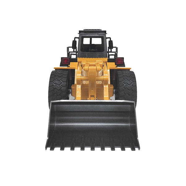 Remote Control Model Bulldozer Truck (Yellow) Driving Cab And Scoop Other Rc Model Vehicles & Kits