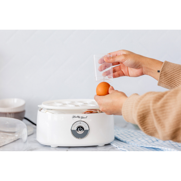 Electric Egg Steamer Fits 7 Eggs & Cooked Perfectly Electric Egg Cookers