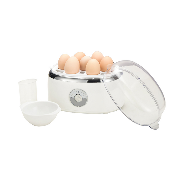 Electric Egg Steamer Fits 7 Eggs & Cooked Perfectly Electric Egg Cookers