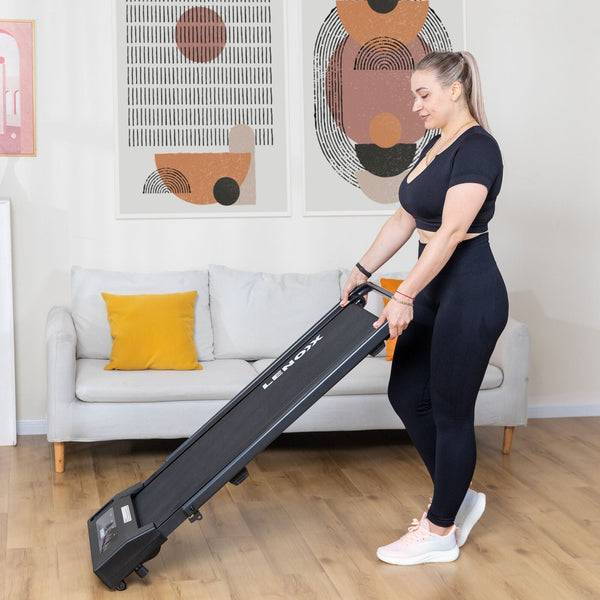 2Hp 52Cm Walking Pad Treadmill W/ Remote Foldable Handrail And Tablet Holder Treadmills