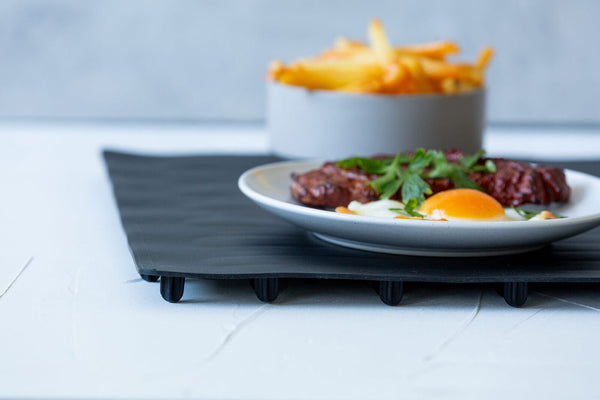 Electric Warming Mat Adjustable 3 Level Heat Rollable & Portable Hot Plates Pad Countertop Food Warmers