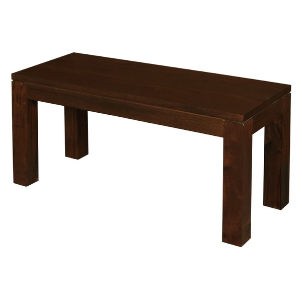 Amsterdam Solid Timber Bench 90 X 35 Cm (Mahogany) Benches