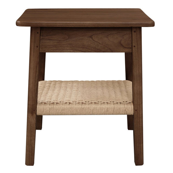 Centrum Kelly 1 Drawer Bedside Table (Walnut) Bedside Tables