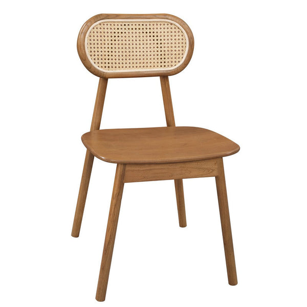 Kelly Rattan Dining Chair (Almond) Dining Chairs