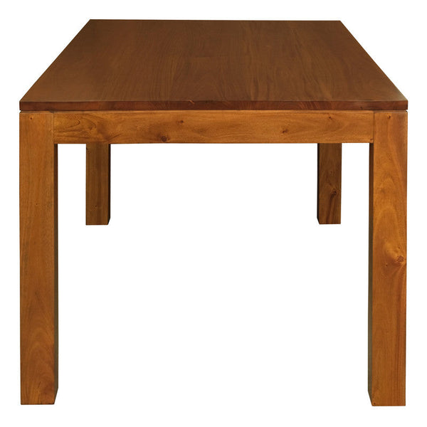 Amsterdam Solid Mahogany Timber Dining Table 120 X 70 Cm (Light Pecan) Dining Tables