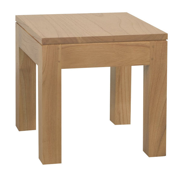 Amsterdam Solid Timber Lamp Table (Natural) Side Tables