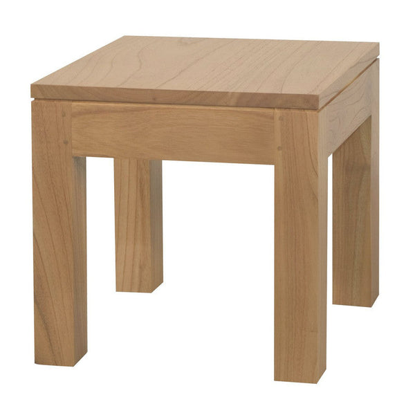 Amsterdam Solid Timber Lamp Table (Natural) Side Tables