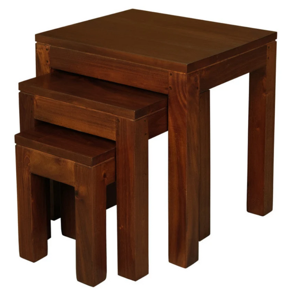 Amsterdam Nest Of Table Set 3 (Mahogany) Tables