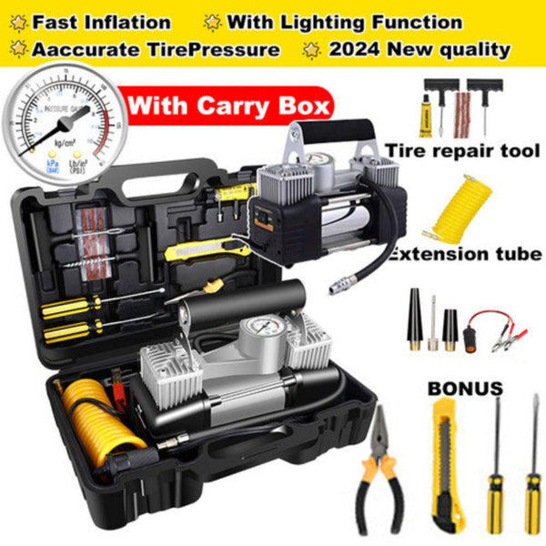 4Wd Car Pump Truck 12V 150Psi Air Compressor Portable Tyre Deflator Inflator Air Compressors