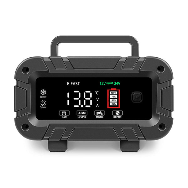 12V 20A Smart Car Battery Charger For Lead Acid And Lifepo4 Batteries