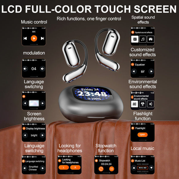 Erazer True Wireless Open Earbuds Xp2 Over Electronics Headsets & Earpieces