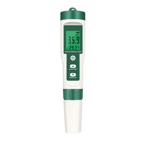 7 In 1 Ph Meter Tds/Ec/Salt/Temp Water Quality Monitor Tester Pen Pool Aquarium Pool Water Testing & Kits