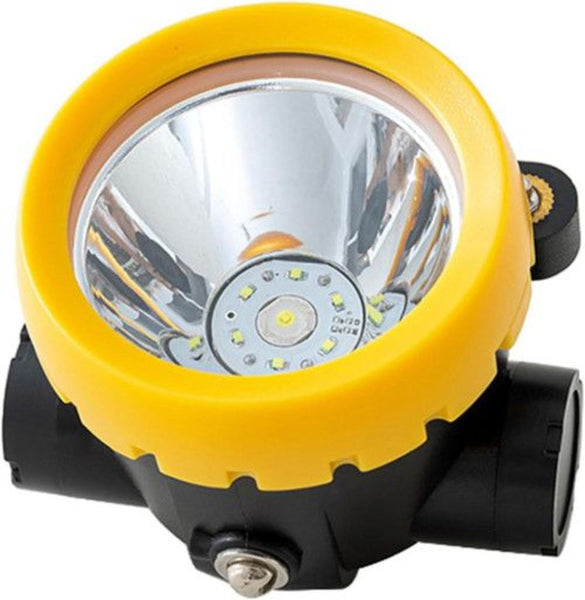 Led Miner Headlight 3000 Lux High Bright Waterproof Hard Hat Lamp Rechargeable Head Torches