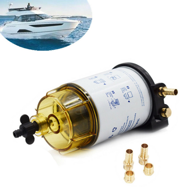 Boat Fuel Filter Water Separator Mercury/Yamaha Marine/Outboard 10 Micron Boat Engines