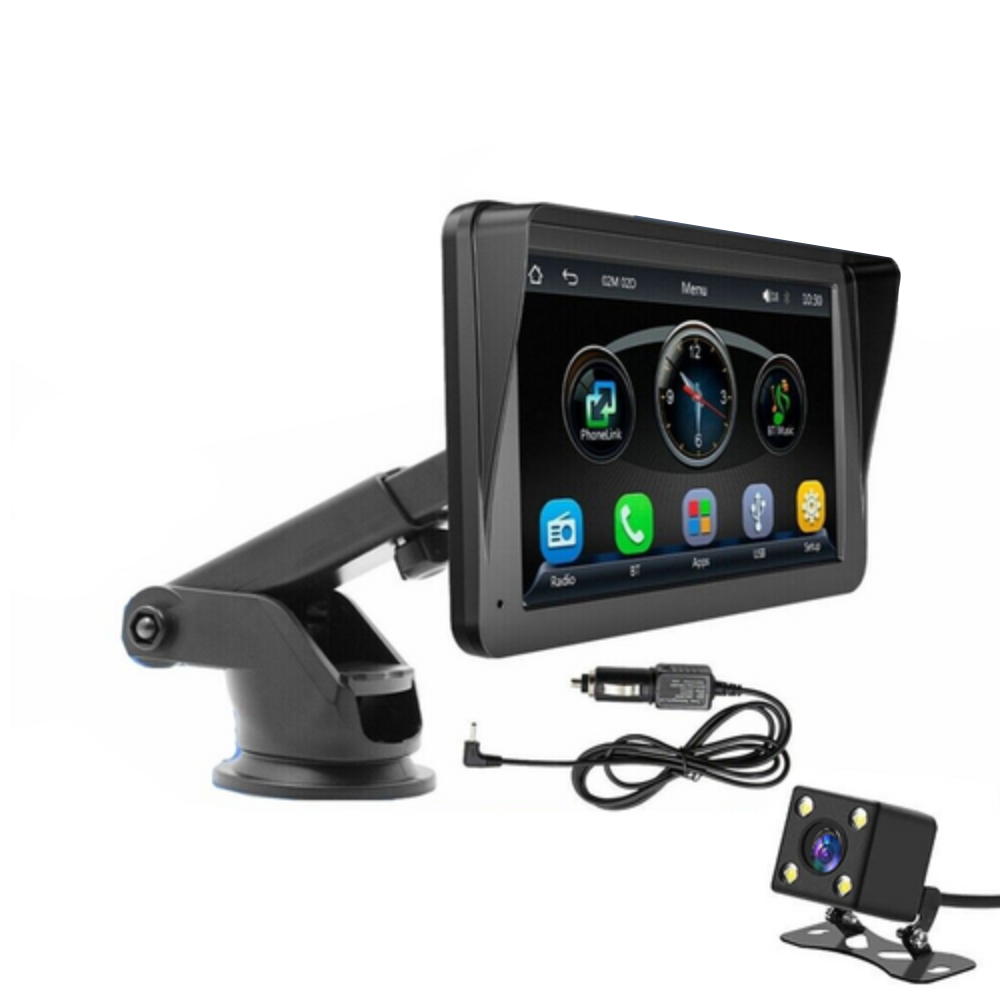 7 Inch Wireless Apple Car Play Android Auto Touch Screen Radio Stereo Video In Dash Units W/O Gps