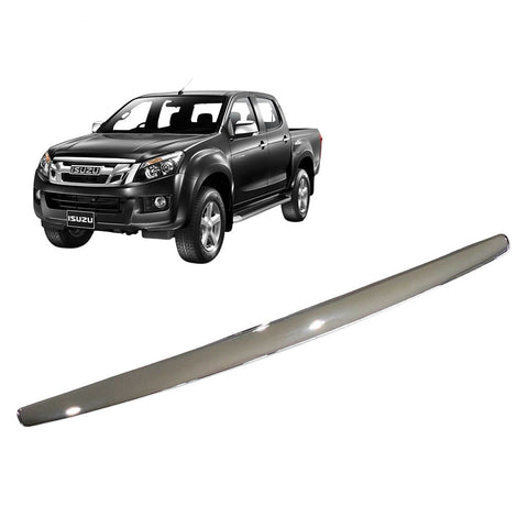 Chrome Abs Car Front Line Bonnet Hood Trim For Isuzu D Max Dmax Mu X 2012 2016 Mouldings Trim