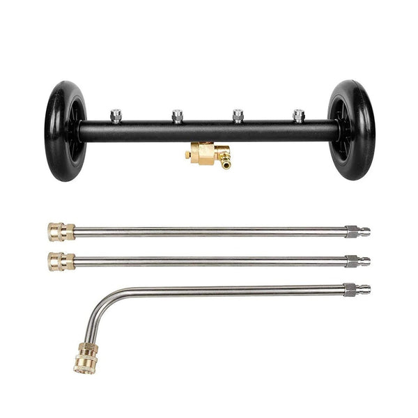 High Pressure Water Spray Broom Car Chassis Undercarriage Cleaner Washer 4000Psi Car Water Spray Gun