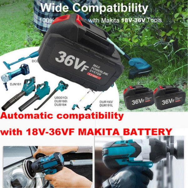 2X 7.0Ah 18V 36Vf Li Ion Battery Makita Lxt Bl1850 Bl1860b Bl1830 Bl1815 Power Tool Batteries