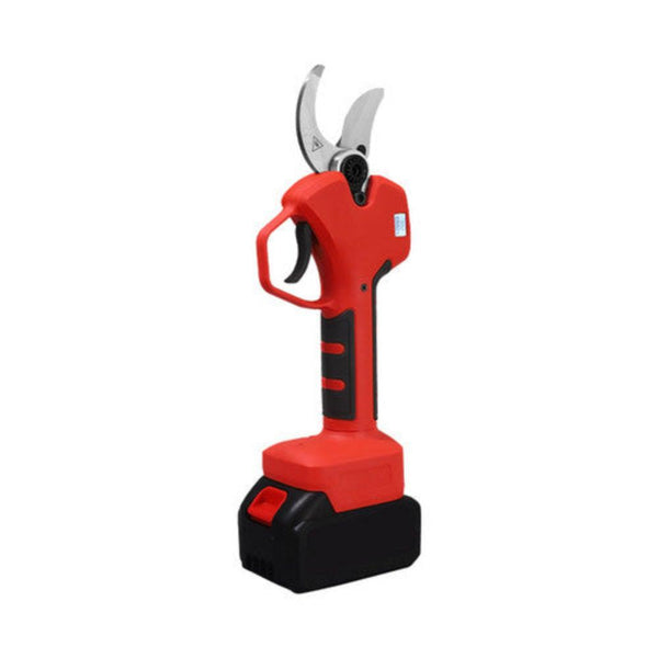 Cordless Brushless 4 Pole Pruning Shear Secateur With 2 Batteries Bush Cutter Red Pruning Shears & Snips