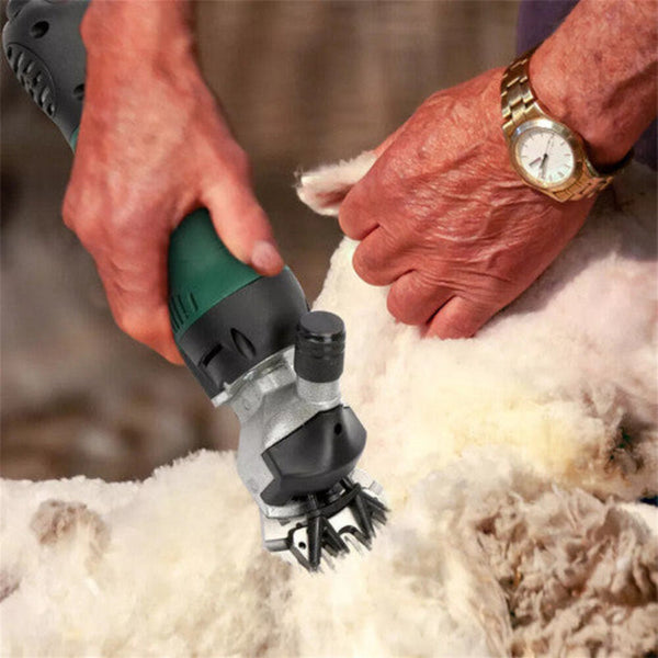 690W Electric Sheep Shears 2400R/Min Speed Grooming Kit With 8 Grids Heat Au Dog Grooming