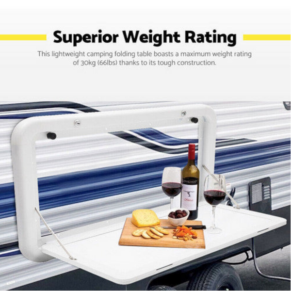 Table Folding Picnic Camping Motorhome Outdoor Tables Locked 800X450mm Camping Tables