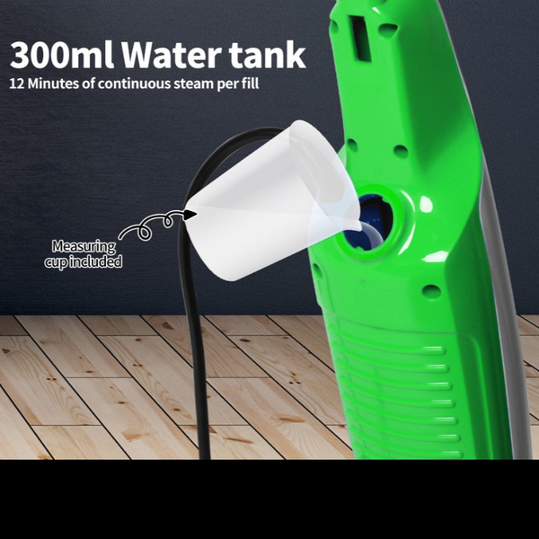 Steam Mop Handheld Carpet Cleaner High Pressure Steamer Floor Cleaning 1300W Steam Cleaners