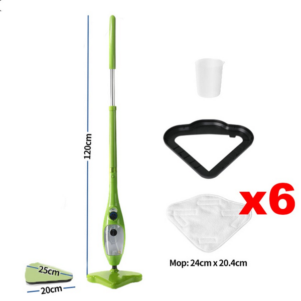 Steam Mop Handheld Carpet Cleaner High Pressure Steamer Floor Cleaning 1300W Steam Cleaners