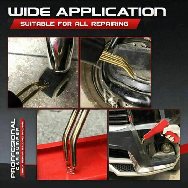 Plastic Welder Garage Tool Hot Staple Staplers Bumper Repair Welding Machine Kit Welding & Soldering Tools