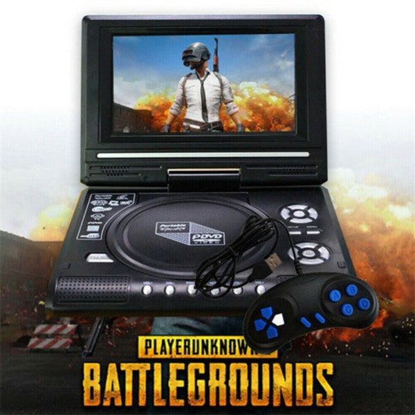 7Inch Dvd Player Cd Card Hd 16:9 Lcd Large 270 Degree Rotation Screen