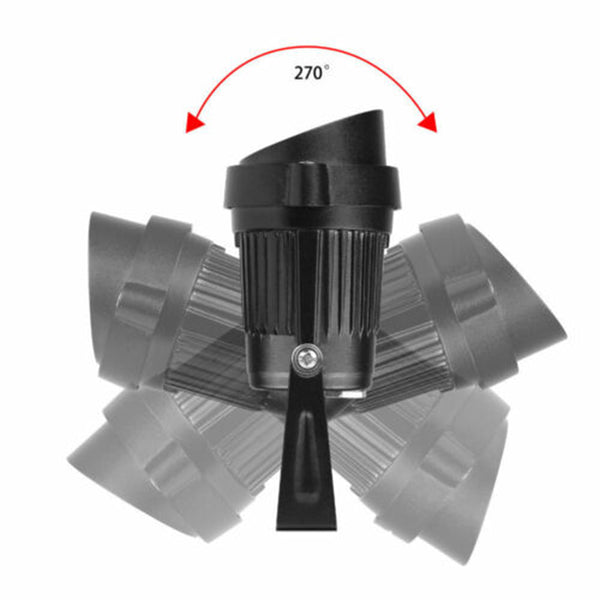 10X 12V Led Waterproof Garden Spotlights Outdoor Landscape Flood Lights Cool White Spike Yard Lamps Landscape & Walkway Lights