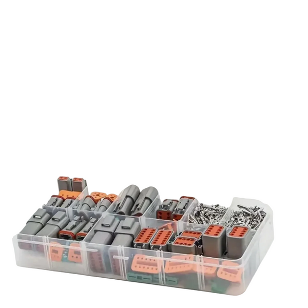 188Pcs Deutsch Dt Series Connector Assortment 2/3/4/6/8/12 Pin Pair Each Connectors Adapters & Parts
