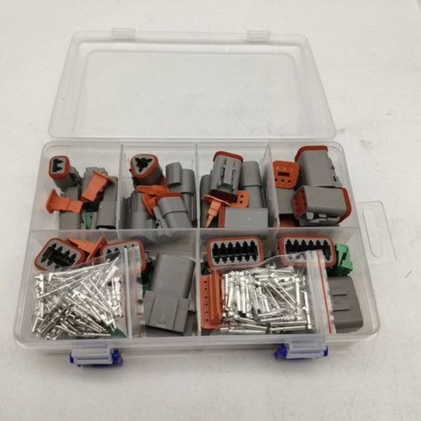 188Pcs Deutsch Dt Series Connector Assortment 2/3/4/6/8/12 Pin Pair Each Connectors Adapters & Parts