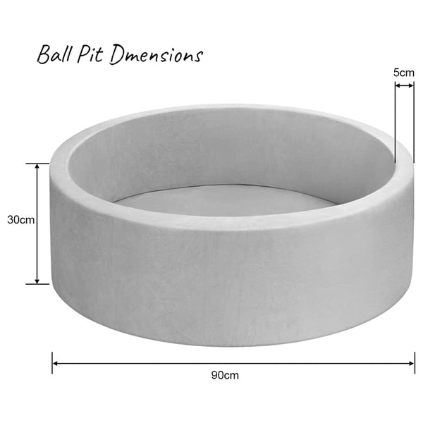 90X30cm Ocean Ball Play Pit Soft Baby Kids Paddling Foam Pool Child Barrier Toy Baby Playpens