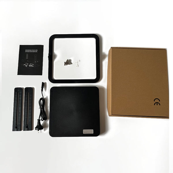 13W Chick Brooder Heating Plate 27X27cm Chicken Coop Heater Duck Poultry Warmer Pet Chicken Supplies