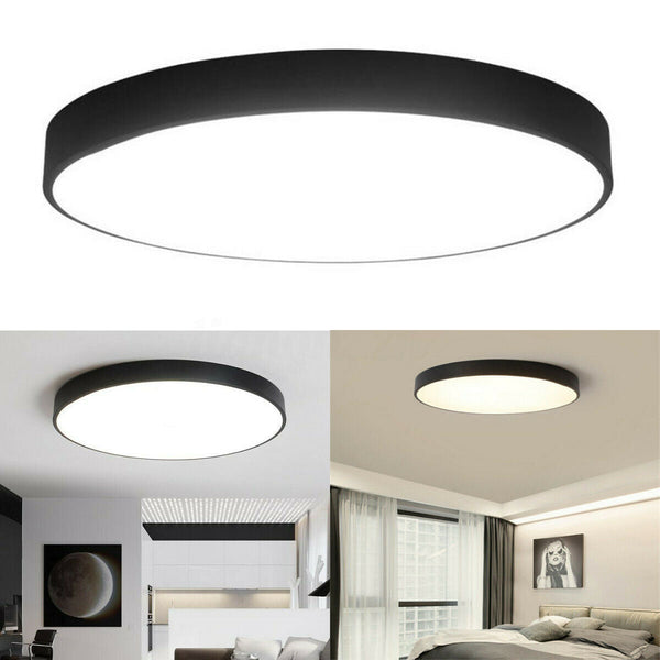 30Cm Led Ceiling Light Modern Surface Mount Flush Panel Downlight Ultra Thin Down Lights