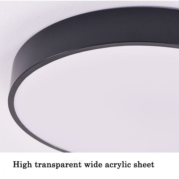 30Cm Led Ceiling Light Modern Surface Mount Flush Panel Downlight Ultra Thin Down Lights