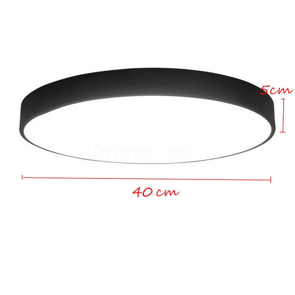 40Cm Led Ceiling Light Modern Surface Mount Flush Panel Downlight Ultra Thin Wall & Ceiling Lights