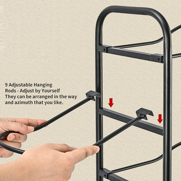 Basketball Soccer Storage Rack Sport Ball Organizer Holder Display Stand With Ball Racks