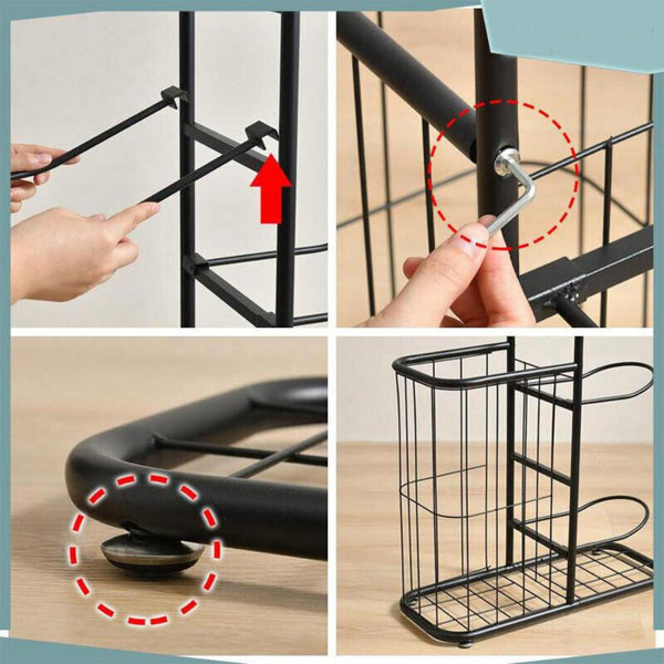 Basketball Soccer Storage Rack Sport Ball Organizer Holder Display Stand With Ball Racks