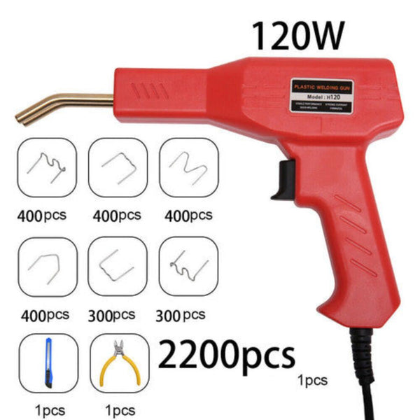 Plastic Welder Garage Tool Hot Staple Staplers Bumper Repair Welding Machine Kit Other Welding Equipment