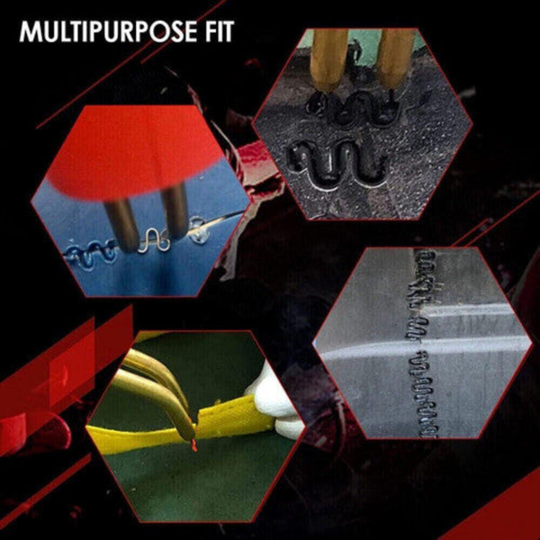 Plastic Welder Garage Tool Hot Staple Staplers Bumper Repair Welding Machine Kit Other Welding Equipment