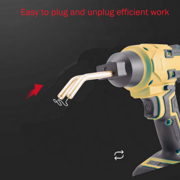 Cordless Plastic Welder Hot Stapler Bumper Repair Welding Machine +400 Staples Other Welding Equipment